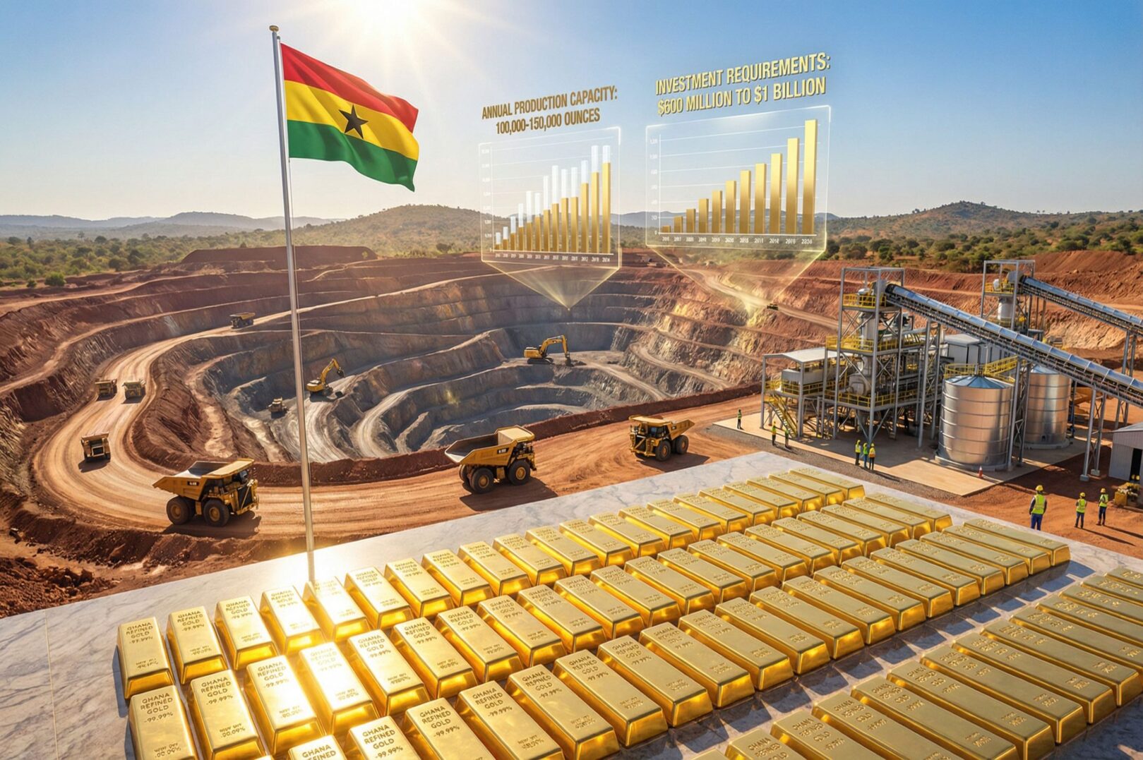 Ghana Moves Toward Local Takeover of Damang Gold Mine After Gold Fields Exit